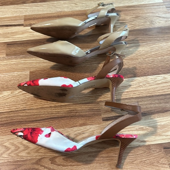 Bundle 2 pairs of Louise et Cio shoes small heel, ankle strap size 11 - Picture 4 of 9